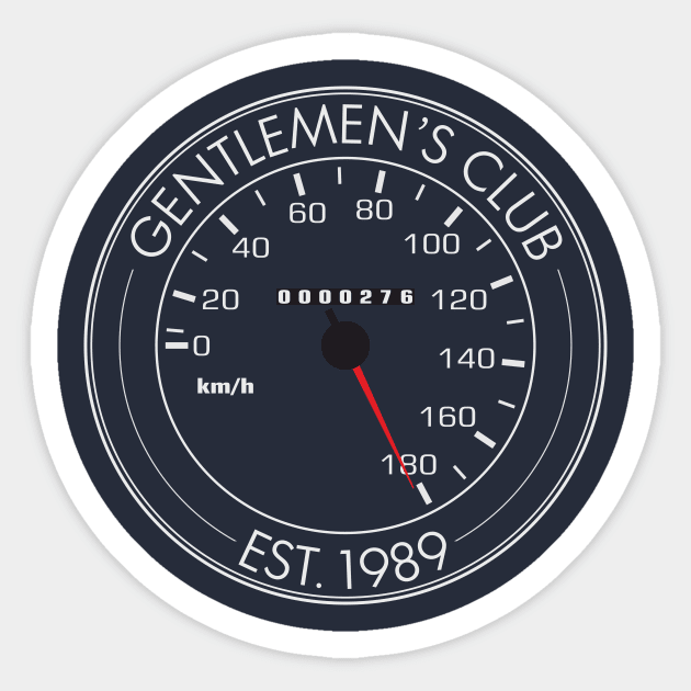 Gentlemen's agreement Sticker by 710Designs